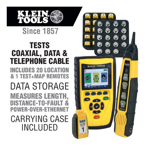 Imagen 6 de 6 de Medidor De Señal Digital - Klein Tools Vdv501-829