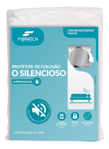 Protetor De Colchão Impermeável Queen Size Fibrasca