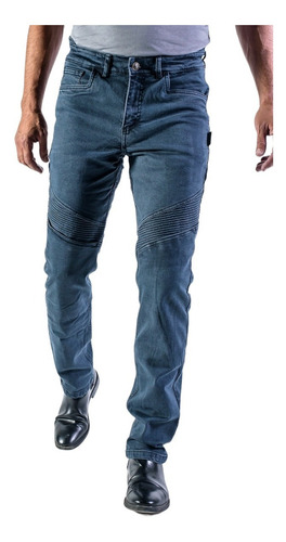 Imagen 8 de 10 de Pantalón Motociclista Kevlar Black Label Biker Lincoln