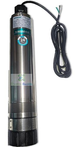 Bomba Sumergible Tipo Bala Pozo Profundo 1/2hp 115v Shimge