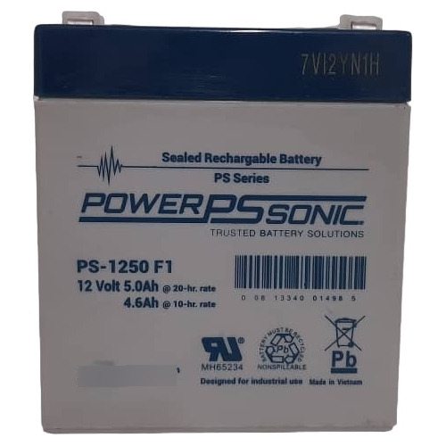 Baterías 12volt 5ah  Power Sonic 