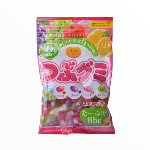 Tsubu Gummy Fruta, Kasugai, 85 G