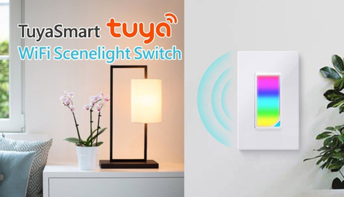 Interruptor Rgb Wifi Tuya Smart Google Home Alexa