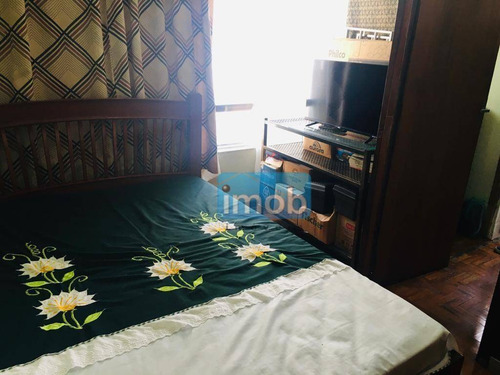 Imagem 7 de 18 de Apartamento Com 1 Dormitório À Venda, 53 M² Por R$ 185.000,00 - José Menino - Santos/sp - Ap8003