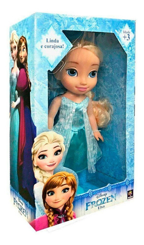 Muñeca Princesa Elsa Frozen Disney 35 Cms