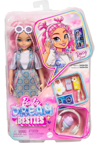 Muñeca Barbie Dream Besties Daisy Jean Con Accesorios
