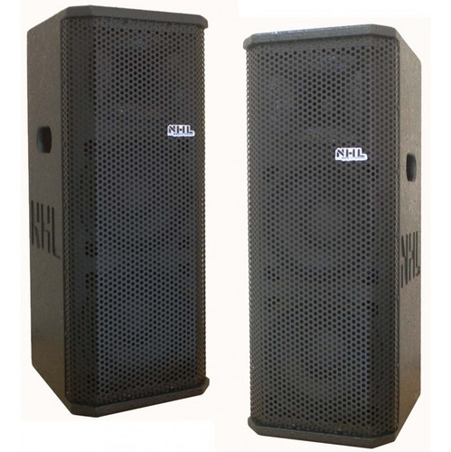 Caixa Line Array Ativa + Passiva 1000w 2x8 Nhl Profissional