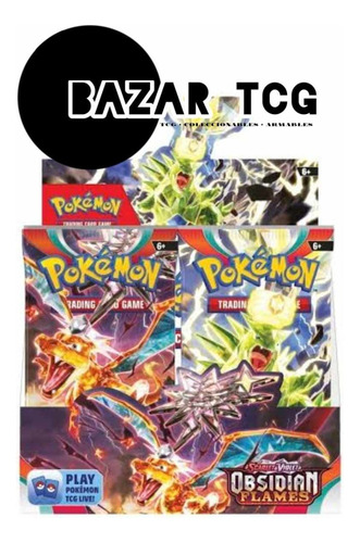 Sobres Pokemon Obsidian Flames (Usado)