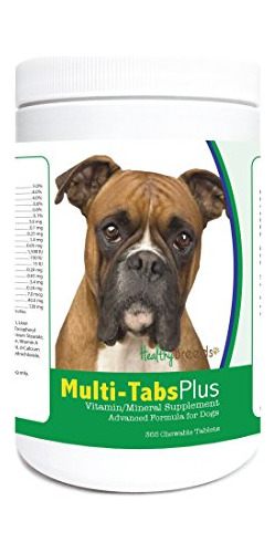 Razas Sanas Boxer Multi-tabs Más Tabletas Masticables Kyfqg