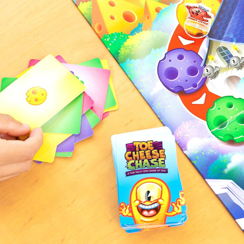 Juego De Mesa Toe Cheese Chase/familiar