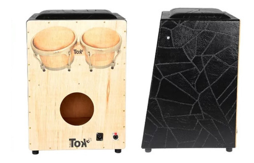 Cajon Eletrico Nobre Tok 100 C/ Bongo Preto