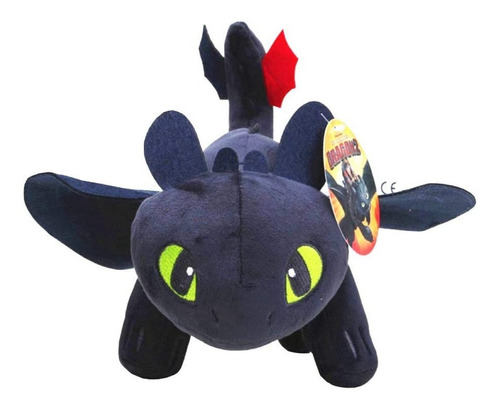  Peluche De Juguete Dragon Furia Nocturna Sin Dientes 