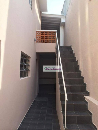 Sobrado Com 3 Dormitórios Para Alugar, 190 M² Por R$ 3.200,00/mês - Chácara Inglesa - São Paulo/sp - So1071