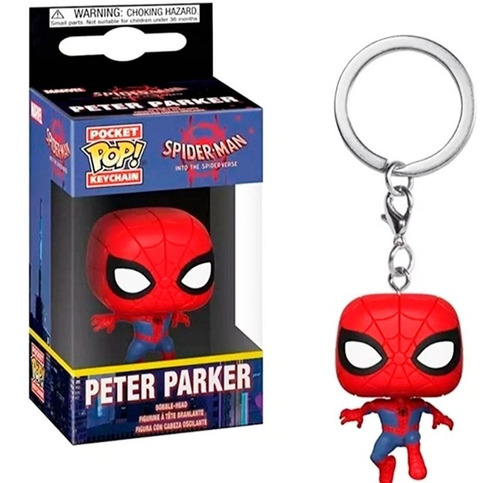 Llavero Funko Spiderman Peter Parker Avengers Marvel Pop