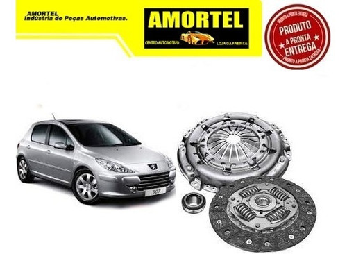 Kit Embreagem Peugeot 206 1.4 2000 Em Diante À Gasolina (Recondicionado)