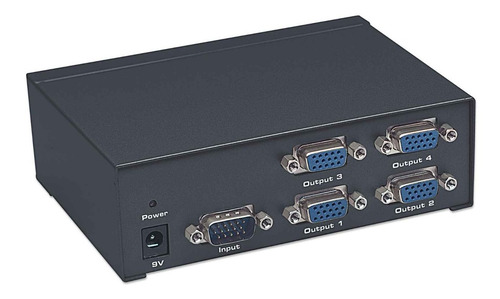 Splitter Vga 4 Puertos Multiplicador Activo Retiras Hoy