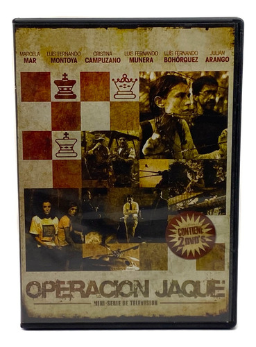 Set 2 Dvd's Operación Jaque (miniserie 2010) 
