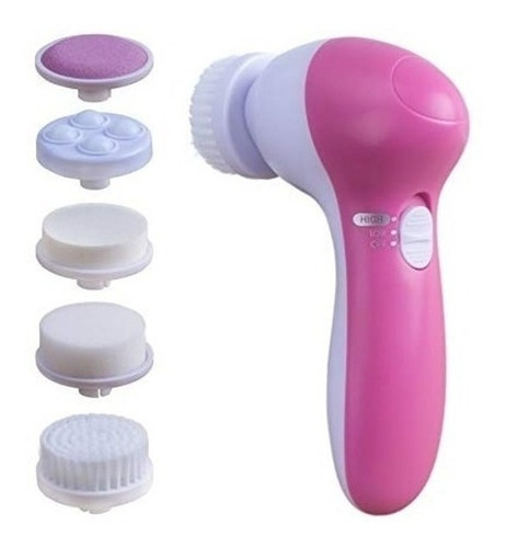 Imagen 1 de 3 de Cepillo Facial Limpiador Masajeador Antiarrugas Exfoliador