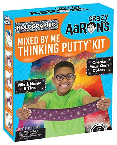 Crazy Aaron's Thinking Putty  Holographic Mixed By Me Think