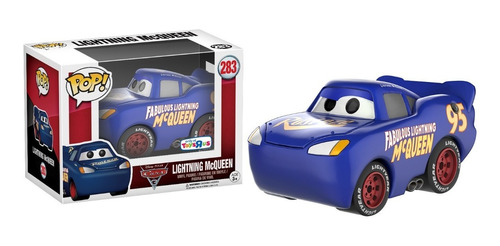 Funko Pop Disney Cars Rayo Mcqueen Blue Exclusive