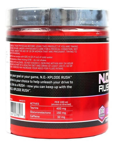 Bsn No Xplode Xe Edge Xtreme Energy Pre Entreno X 30 Serv!