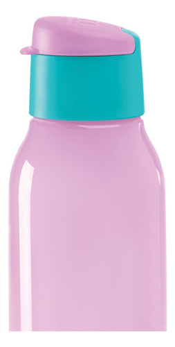 Botella Para Agua Con Sello Hermético Tupperware Azul 750 Ml Color Rosa