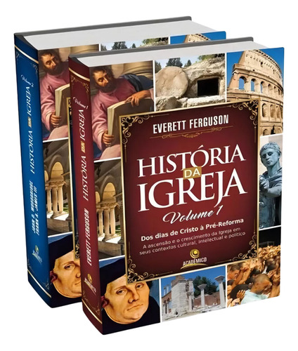 Box História Da Igreja | 2 Volumes | Capa Dura