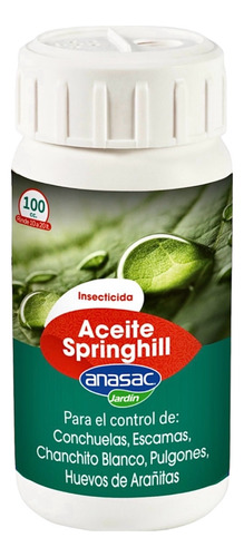 Insecticida Aceite Springhill 100cc Anasac