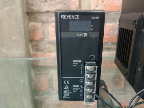 Fuente Keyence Ca-u4, Monofasica Para 24vdc 6.5 Amps