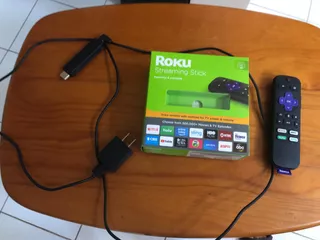 Roku Streaming Stick 3800 Control De Voz Full Hd Negro