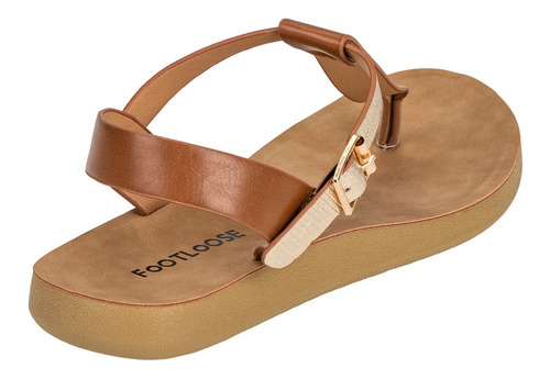 Sandalia Mujer Footloose Fch-yj05 (34-40) Amazonita Natural