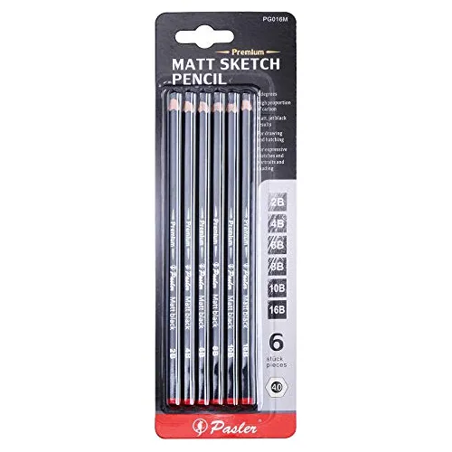 Conjunto De 6 Lápices De Dibujo Lápiz De Carboncillo ...