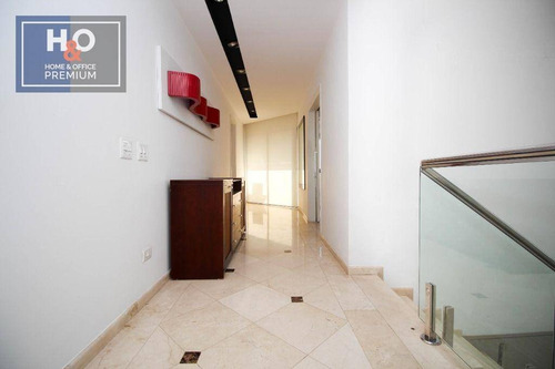 Imagem 17 de 21 de Cobertura Com 4 Dormitórios, 380 M² - Venda Ou Locação - Moema - São Paulo/sp - Co0091