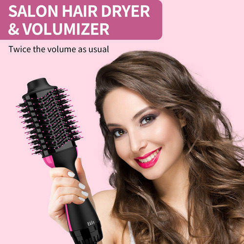 Cepillo Para Secador De Pelo Umeely, Voluminizador 4 En 1, C