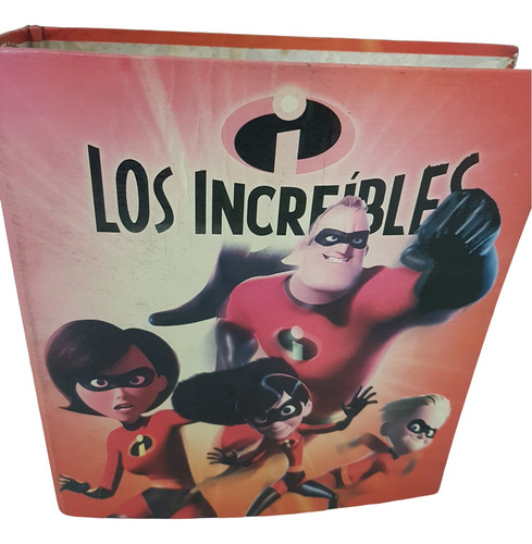 Carpeta Escolar Power Ranger-barbie-princesas-los Increíbles