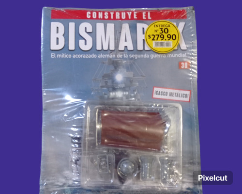Construye El Mitico Acorazado Bismarck #30 Editorial Salvat