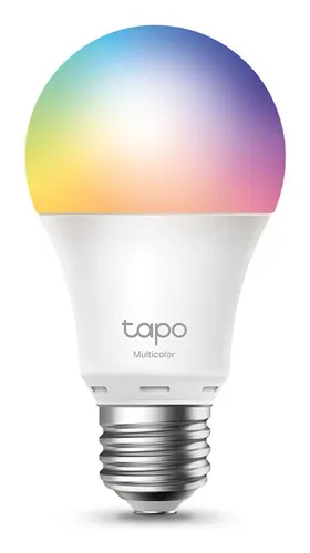 LAMPADA WI-FI INTELIGENTE TP-LINK WI-FI COM AJUSTE DE COR Luz RGB