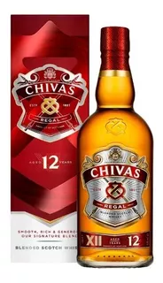 Whisky Chivas Regal 12 Años Botella 700 Ml