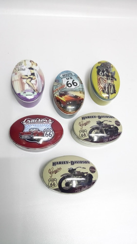 Imagen 1 de 5 de Cofre Pastillero Retro Metal Spain Precio X C/u