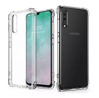 Funda Tpu Antigolpe Transparente Para Samsung A70