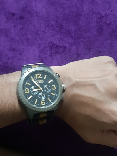 Relógio Fossil Com Pulseira De Nylon 10 Atm