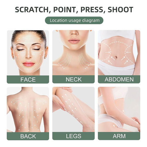 Tabla Gua Sha Para Rostro, Cuello Y Cuerpo Con Piedra De Cua