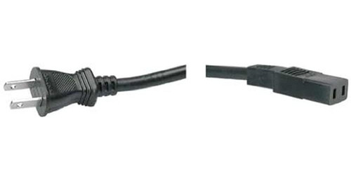 Imagen 1 de 1 de Cable De Alimentacion Hosa Pwc-178 Iec C9 A Nema 1-15p, 8 P
