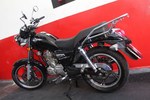 Imagem 6 de 11 de Haojue Chopper Road 150 2020 Preta Preto