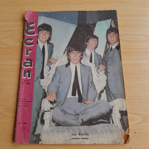 Revista Ecran N°1865 Los Beatles Año 1966