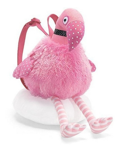 Backpack Flamingo Peluche Mochila