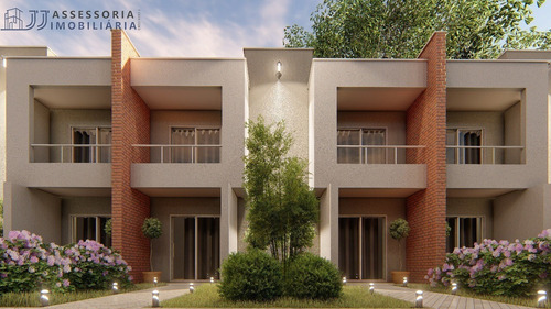 Imagem 4 de 13 de Village De Ponta Negra - Venda De Casa Duplex Em Ponta Negra, Com 2 Quartos - Ca01059 - 71001450