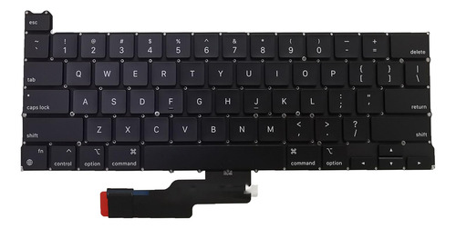 Teclado De Repuesto Para Computadora Portátil Us Black Para