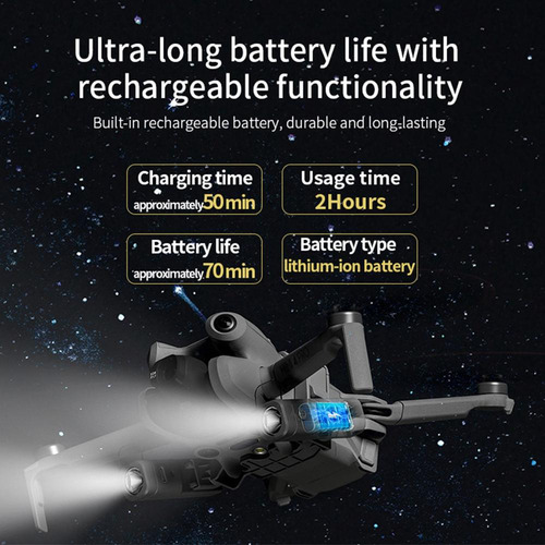 Para Luz Nocturna Drone Searchlight Para Dji Mini4 Pro