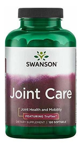 Swanson Joint Care Con Glucosamina Msm &chondroitin 120 Sge